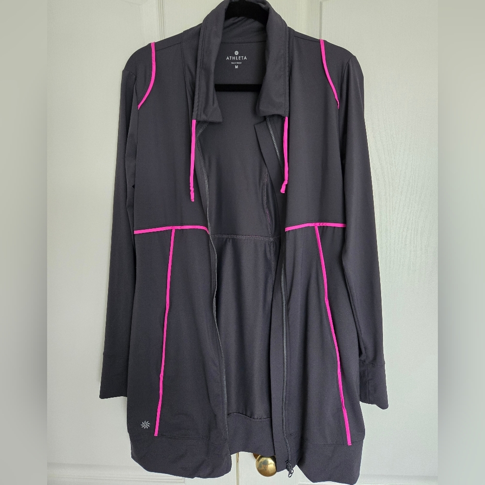 Athleta Spinnaker Long Sun Jacket,  Medium